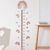ZARROUEA Height Meter Wall Sticker, Stylish, Trees, Leaves, Animals, Cute,