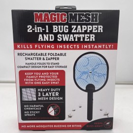 Magic Mesh 6025084 Magic Mesh 2-in-1 Bug Za Magic Mesh Flying Insect Killer Bug Zapper a