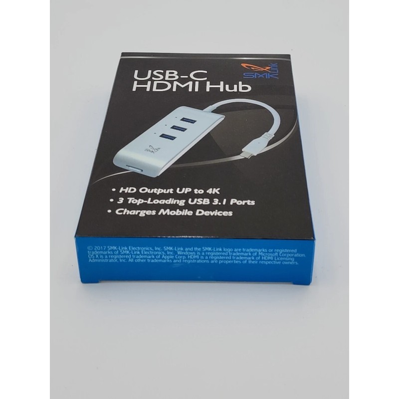 SMK Link USB-C HDMI Hub SMK-Link New