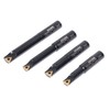 Accusize Industrial Tools 4 Pc 1/2'' Round Shank Indexable Boring