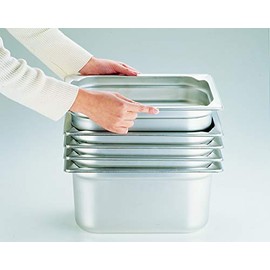 Kingo KINGO AHT7324 Hotel Pan, 1/3 x 65 mm, 13065 Stainless Steel, China