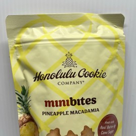 Honolulu Cookie Co. Pineapple Macadamia MiniBites 4oz