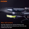 RAVEMEN FR160 Compatible with Garmin/iGPSPORT/COOSPO Cycling Computer, IPX6 Waterproof Auxiliary
