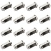 (16 Pack) ITP Flat Base Chrome Lug Nut 10mm x