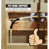 Highcraft PXBND34-10 Tubing Nail Plate, PEX Support 3/4 in. Wall