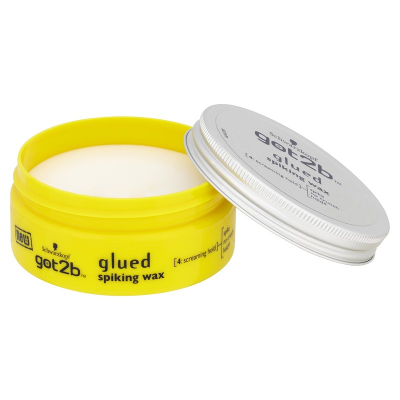 Schwarzkopf got2b Glued Spiking Glue Hair Wax Strong Hold for