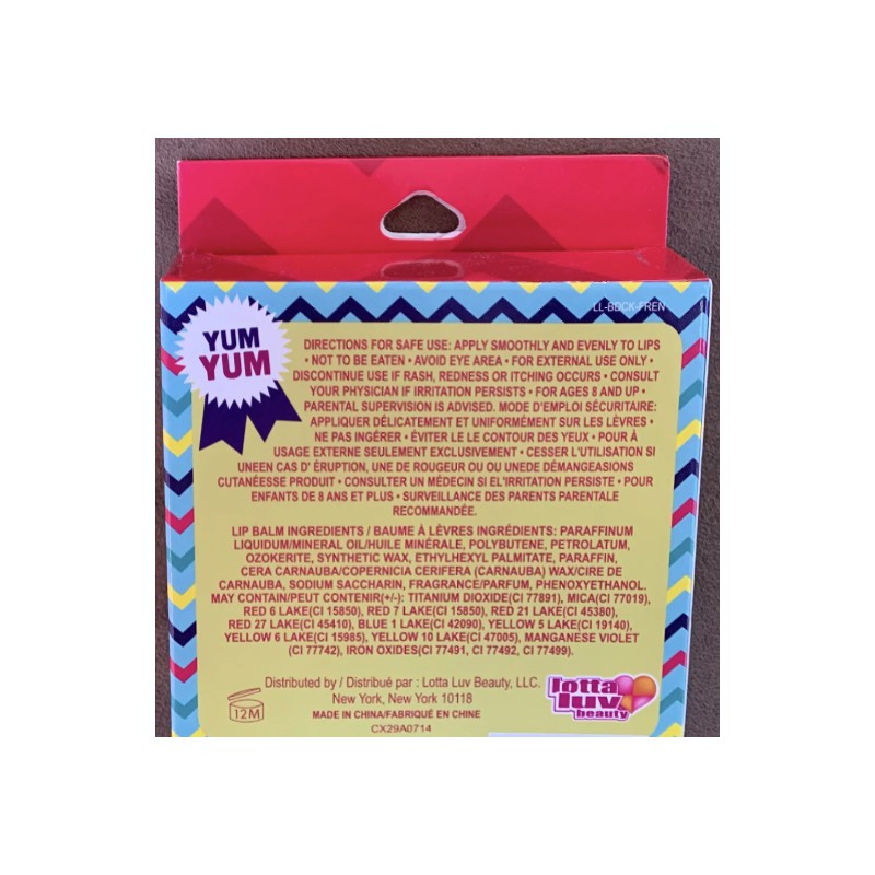 LIP BALM FLAVORED DUO CAKE & ICE CREAM PERFECT PAIR!