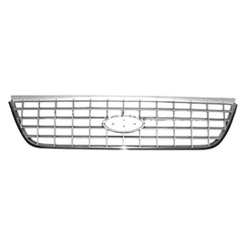 For Ford Explorer 2002 2003 2004 2005 Grille | Chrome/Silver | FO1200397 | 1L2Z8200AAC