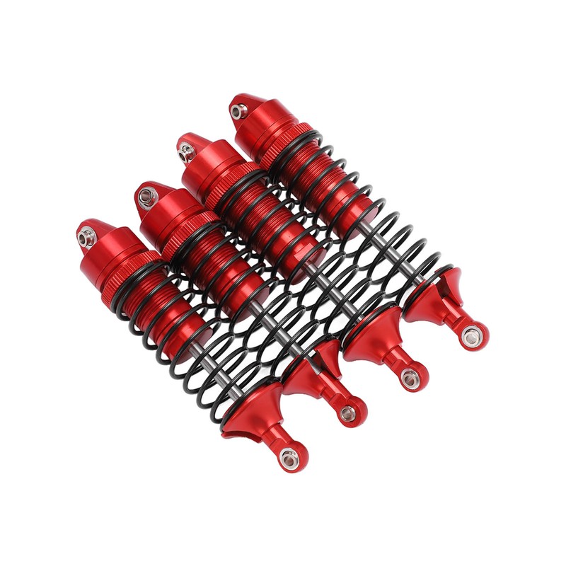 4Pcs RC Front Rear Shocks Set Model Car Shock Absorber