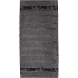 Cawö Home Hand Towels Noblesse Duo 1003 Anthracite 79 Hand Towel 50 x 100 cm