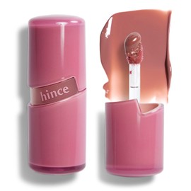HINCE Raw Glow Lip Tint - Stain Glazed, Glossy Dewy Lip Gloss, Non Sticky & Long Wearing for Natural Glass Glow, Hydrating, Moisturizing Liquid Lipstick, Vegan, 0.13 fl.oz. (CHAI, 11)