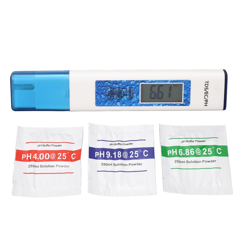 Water Quality Tester High Accuracy PH TDS EC Meter Portable