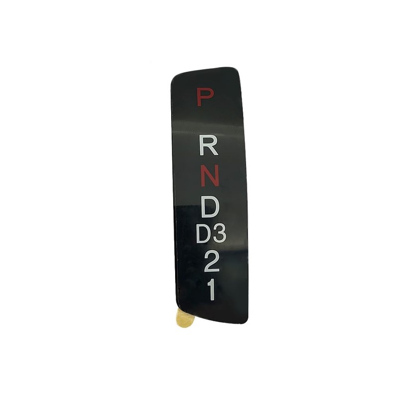 Lskioer Black Console Gear Stick Selector Display Panel Trim Fits