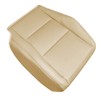 Priprilod Tan Leather Passenger Side Bottom Replacement Seat Cover Compatible