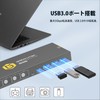 4K KVM Switch HDMI, Full USB 3.0 Port, 4 PC