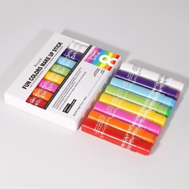 8 Colors Face Paint Sticks, 8 Counts/set Long Lasting Waterproof Makeup Stick for Cosplay, Stage Performance, Professional Makeup Accessories