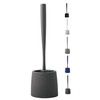 Spirella Ricky Toilet Brush with Hygienic Container Matt Anthracite