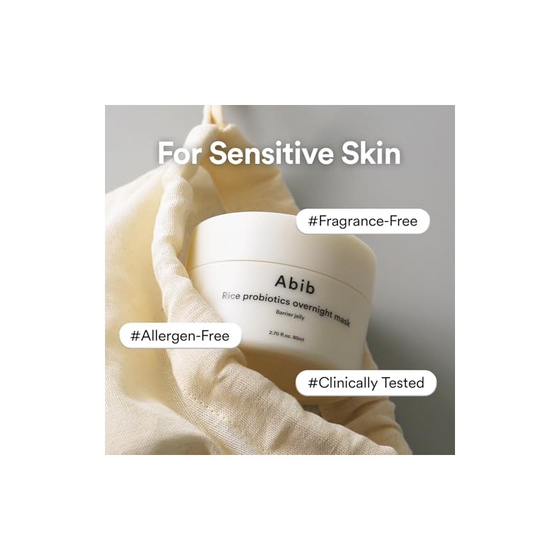Abib - Mascarilla de Noche Rice Probiotics Overnight Mask Barrier