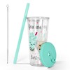 sweet grain Reuasble Boba Cup, 24 oz 100% Leak Proof