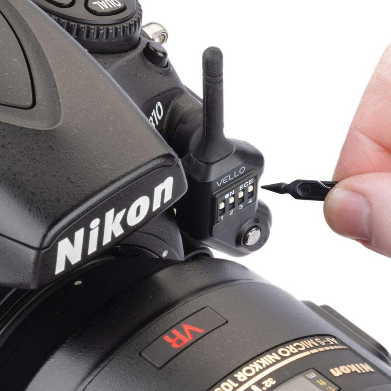 Vello FreeWave Micro Wireless Remote Shutter Release for Select Nikon