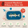 JOSE Gourmet Canned Mackerel Fillets in Olive Oil by Jose