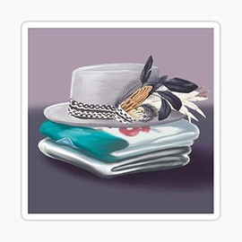 Tragically Hip Sticker - Sticker Graphic - Auto, Wall, Laptop, Cell, Truck Sticker for Windows, Cars, Trucks