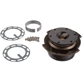 NRG Innovations SRK-250BkC Quick Release Kit (Black/Black Chrome Ring 2.5)