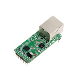 Waveshare Serial UART TTL to Ethernet Converter Module Upgradable High-speed Low-power High-stability UART to ETH Kit (3.3V DC or 5V DC)