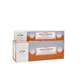 EARTH Satya Indian Tradition Ritual Incense Sticks 15 GMS (Pack of 12) (Green Certified) Indian Perfumed Hand Rolled Agarbatti Perfect for Worship, Church, Aroma Therapy, Relaxation, Positivity