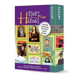 History Heroes: ARTISTS - Art History Quiz Card Game for Kids, Adults, Game Night - Family Friendly Party Game About Artists & Art Movements - Fun & Educational Conversation Game