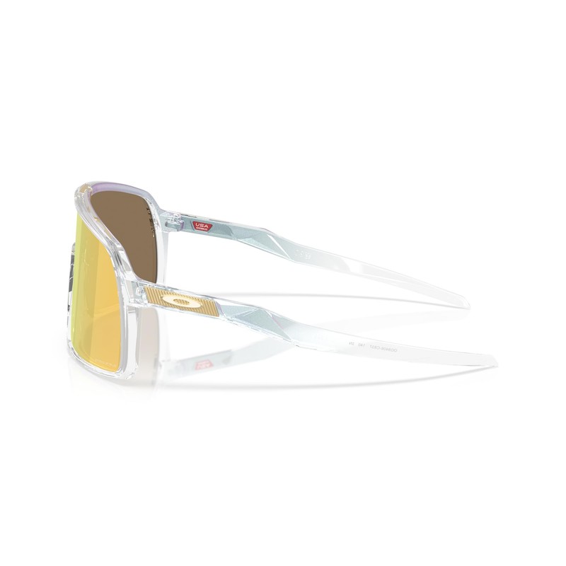 Oakley Men's OO9406 Sutro Polarized Rectangular Sunglasses, Pacific Glass/Prizm 24K,