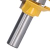 2Pcs 1/2in Shank Router Bit Woodworking Cabinet Door Carbon Steel