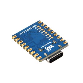 Waveshare 3PCS ESP32-S3 Mini Development Board, Based On ESP32-S3FH4R2, Onboard Multi-Function GPIO Pins, Dual-Core Processor, 240MHz Running Frequency,Microcontroller