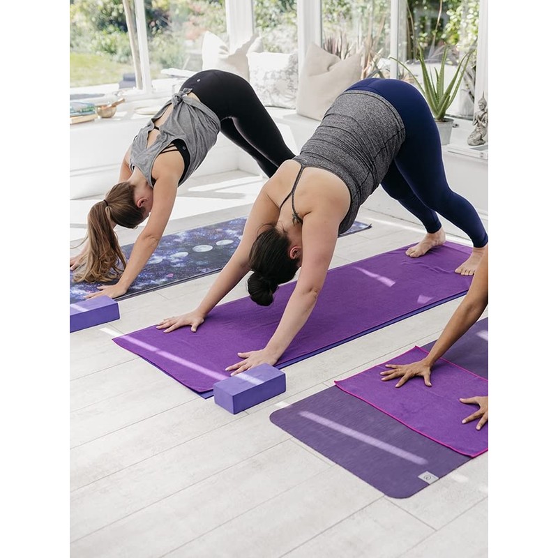 Yogamatters The Grippy Yoga Mat Towel (Ocean Green)