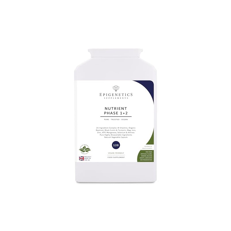 Nutrient Phase 1+2 | 20 Ingredients: Vitamins, Minerals, Amino Acids