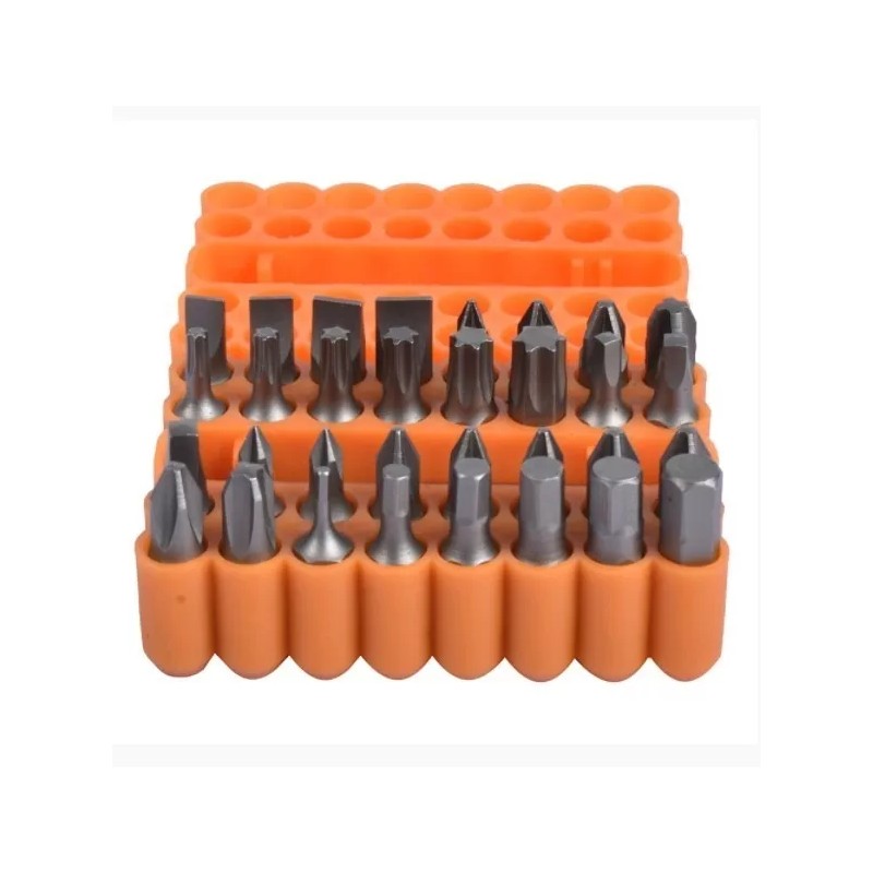 Truper Juego De Puntas Para Destornillador Acero Truper 33 Piezas