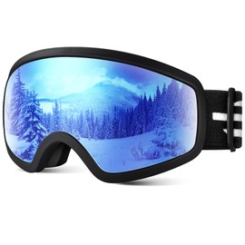 LOEO Kids Ski Goggle, Snow Ski Goggles for Kids Youth Teens Boys Girls age 5-14