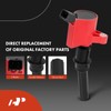 A-Premium (Red) Set of 16 Ignition Coil Pack and Iridium