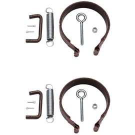 Generic (2 Pack) TranzSporter 90007-2PK - Strap Brake Kit - Fits: TP-250 & TP-400 Shingle/Material/Roofing/Ladder Hoist Units, Brown