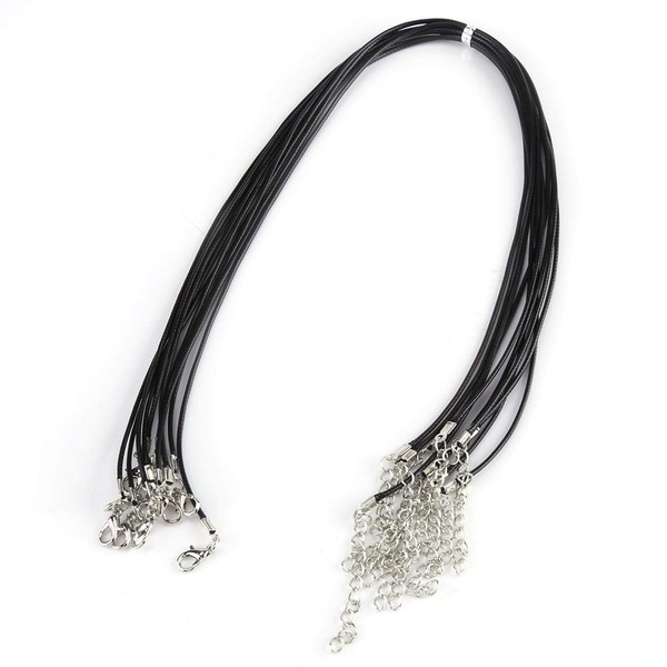 10PCs Wax Rope, Necklace Wax Rope, Adjustable Necklace Wax Rope