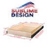 Sublime Design | 32" Inch Wide - Bottom Mount -