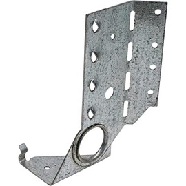 Simpson Strong-Tie LSSJ Left 4.375 in. H x 1.56 in. W 18 Ga. Steel Jack Hanger - Case of: 25;25