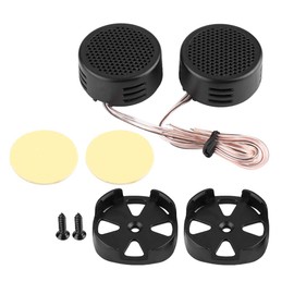 Tbest E Car Speaker, Tweeter Car, Tweeter, Car Tweeter, Car Speaker O, Car Speaker O Tweeter, Black, 12 V 500 W Car Speaker, O Tweeter, 200 mm, 98 dB Speaker Autol