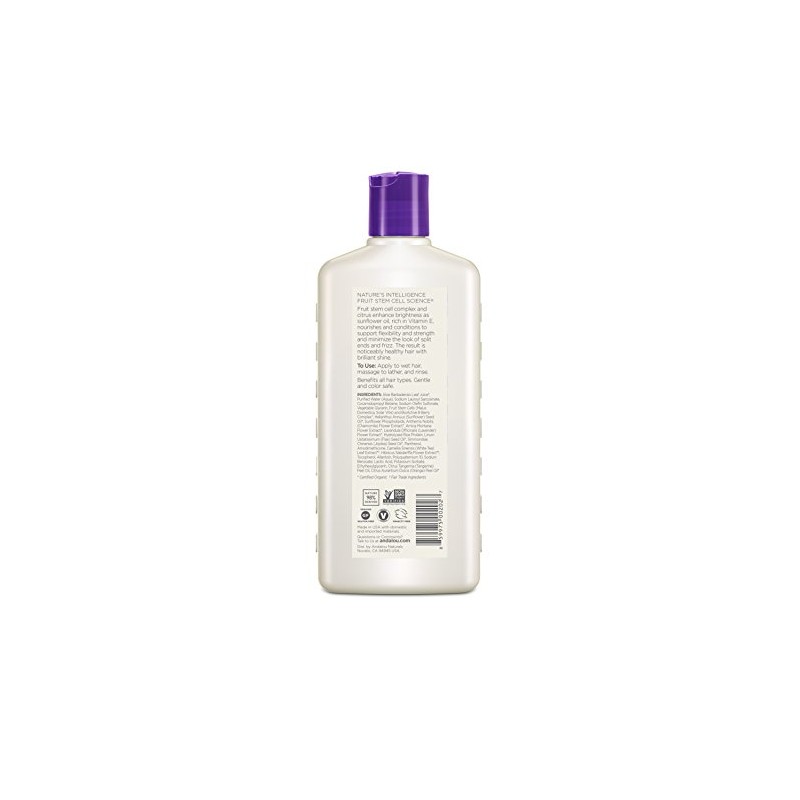 Andalou Naturals Lavender & Biotin Full Volume Shampoo,Purple,11.5 Fl Oz