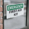 First Aid Kit OSHA Emergency Vinyl Decal Label 24 Inch