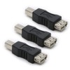 rgzhihuifz 3 Pack USB 2.0 AF/BM Adapter Type A Female