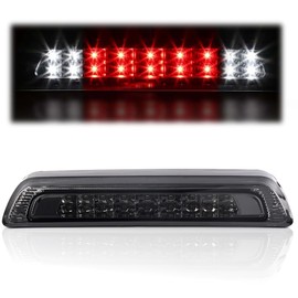 PIT66 LED Third 3rd Brake Lights Compatible with Toyota Tundra 2007-2016, High Mount Stop Parking Light Brake Cargo Lamps, Clear Lens Black Housing