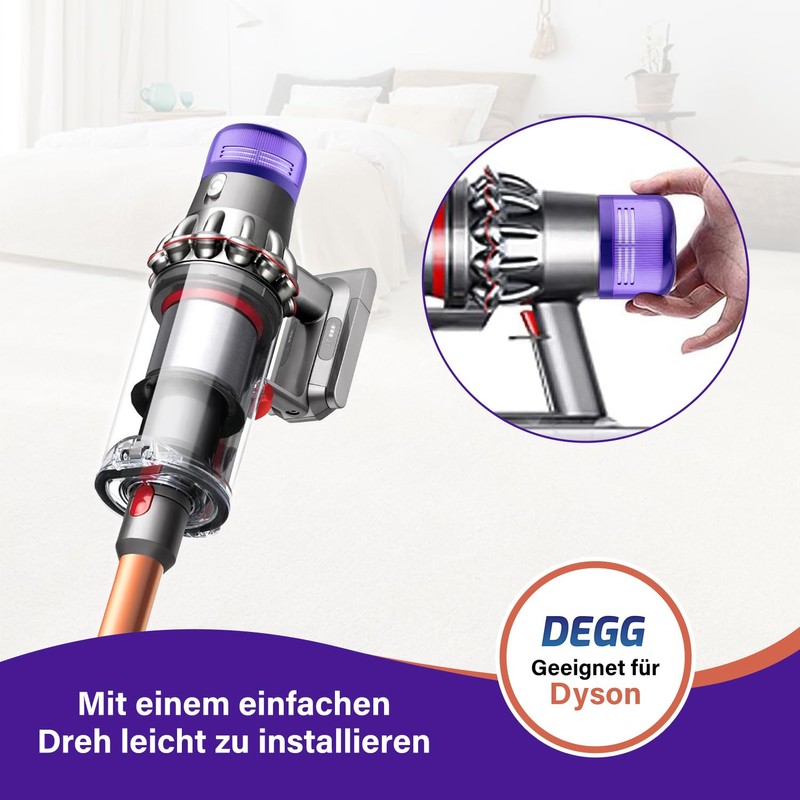 DEGG HEPA Filter Suitable for Dyson V11 & V15 Washable