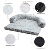 Calming Dog Bed Fluffy Plush Dog Mat for Furniture Protector