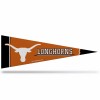 Rico 2 Texas Longhorns Middleman Pennants. Felt. 14-1/2" x 5".    #645